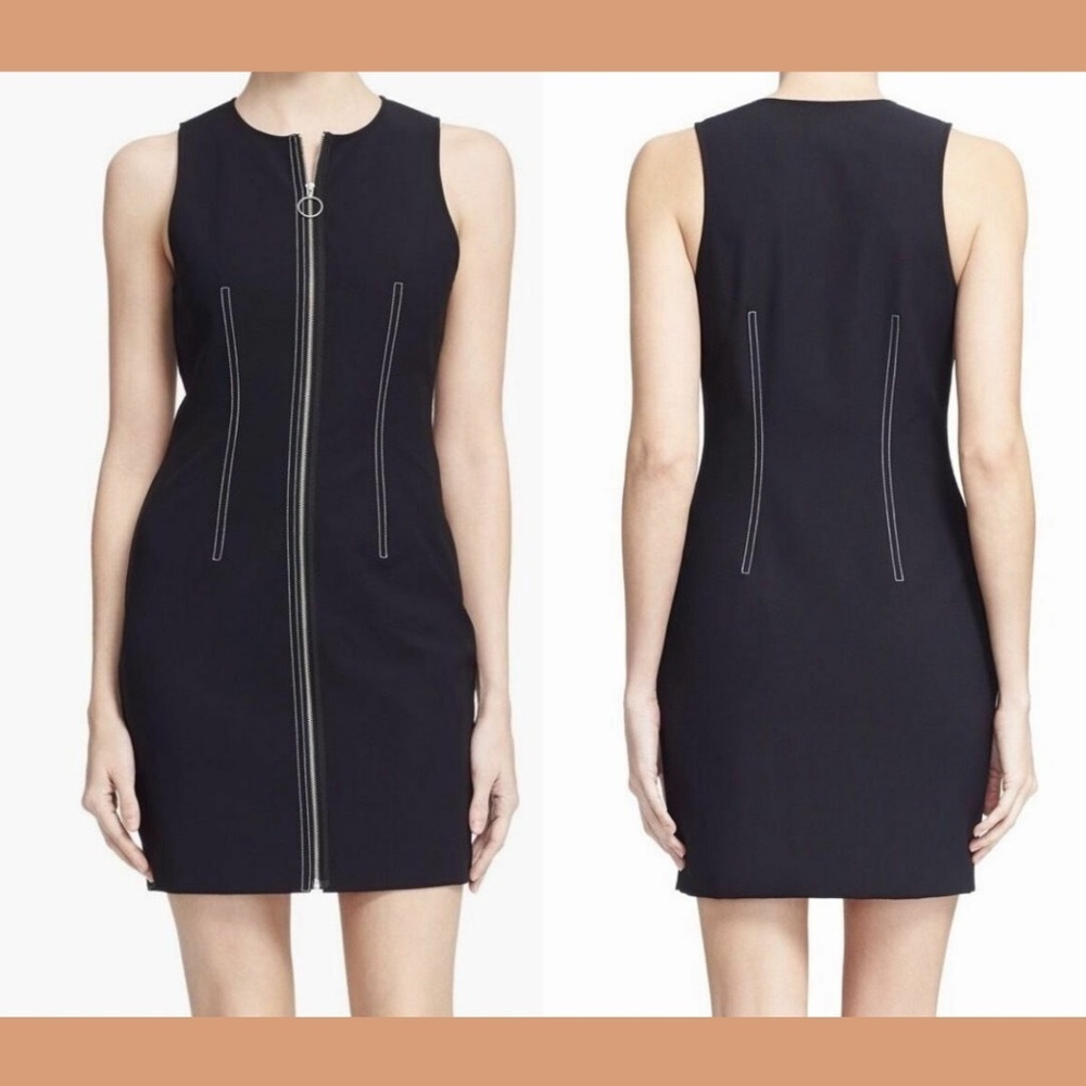 NWT $375 T by Alexander Wang‎ Sleeveless Tech Suiting Dress [ SZ 8 ]